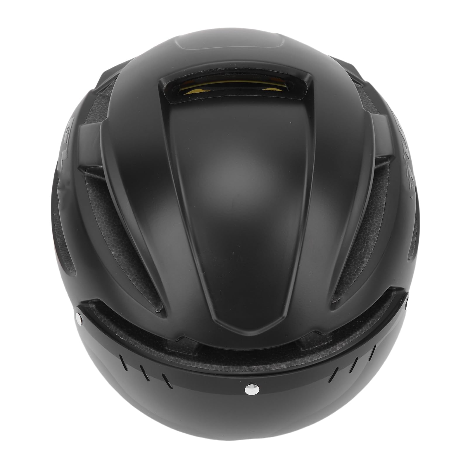 Matybobe Fahrradhelm mit LED-Lichtbrille, MIPS-Technologie für Mountainbike- und Rennradfahren (Schwarz) Sport & Freizeit
