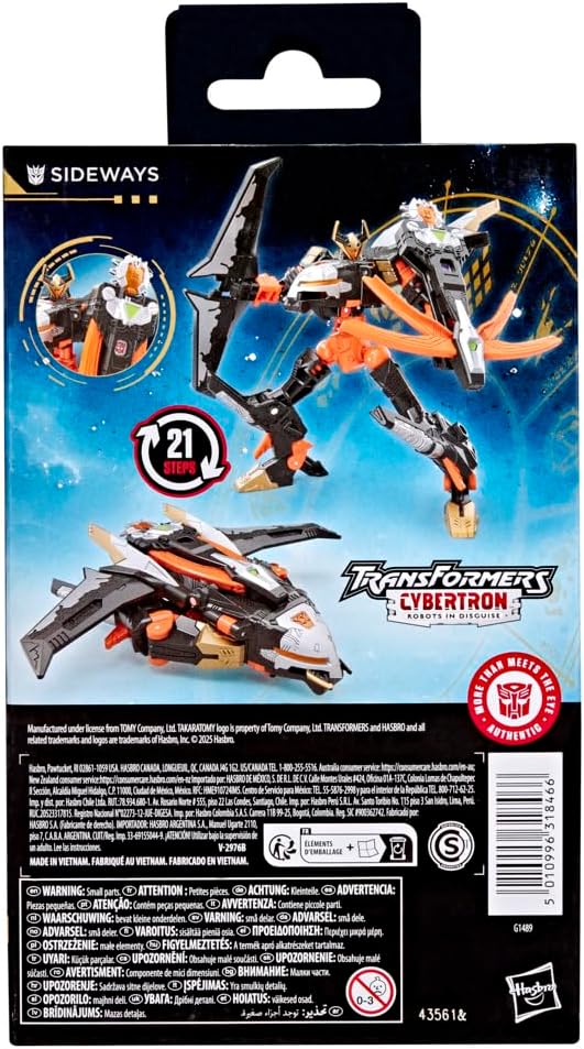 Transformers Age of The Primes Deluxe Class Cybertron Sideways Action Figure