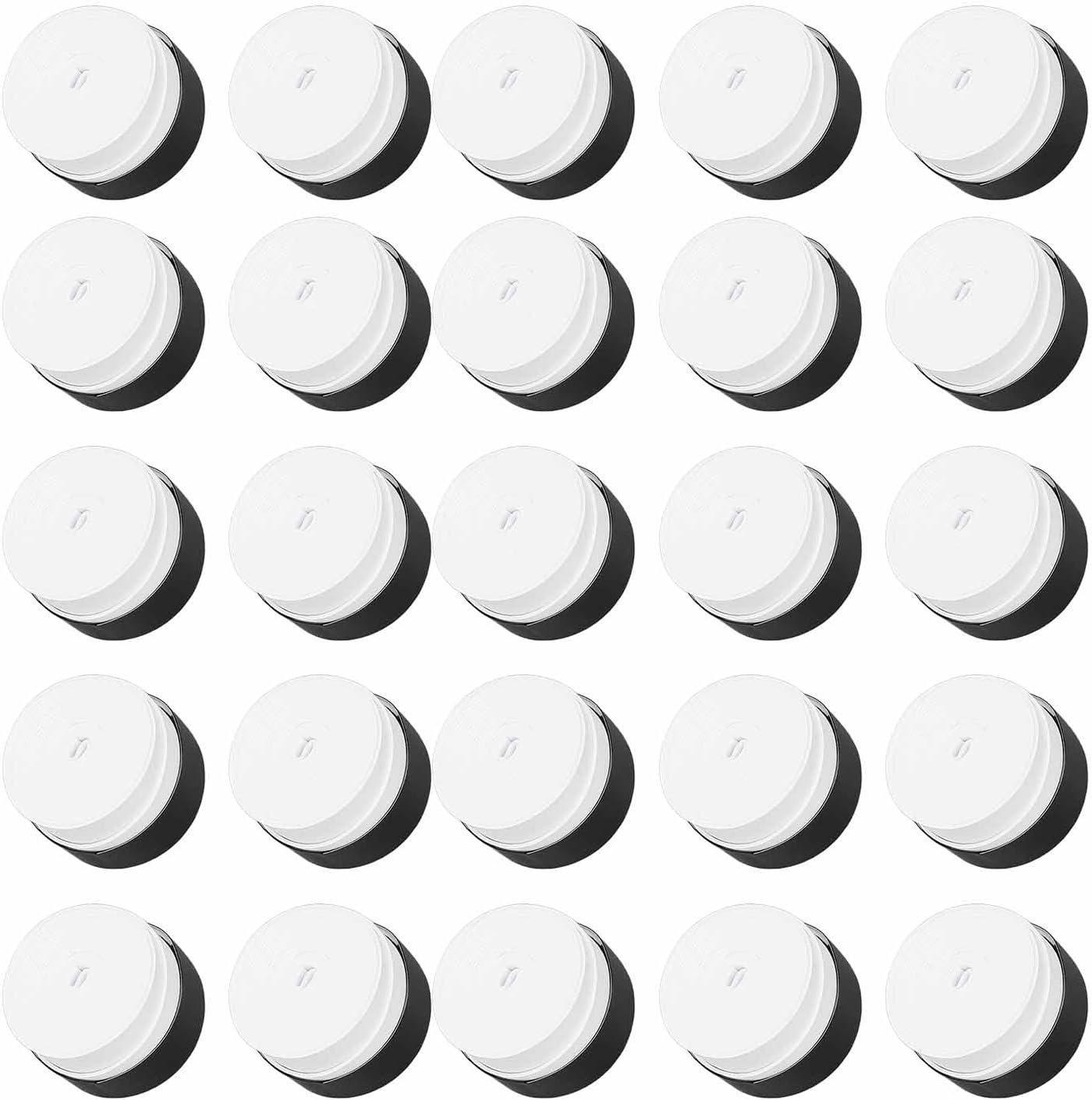 25PCS Tennis Racket Grip Tape Comfortable Breathable Absorbent for Tennis Badminton Squash Fishing Rod PU