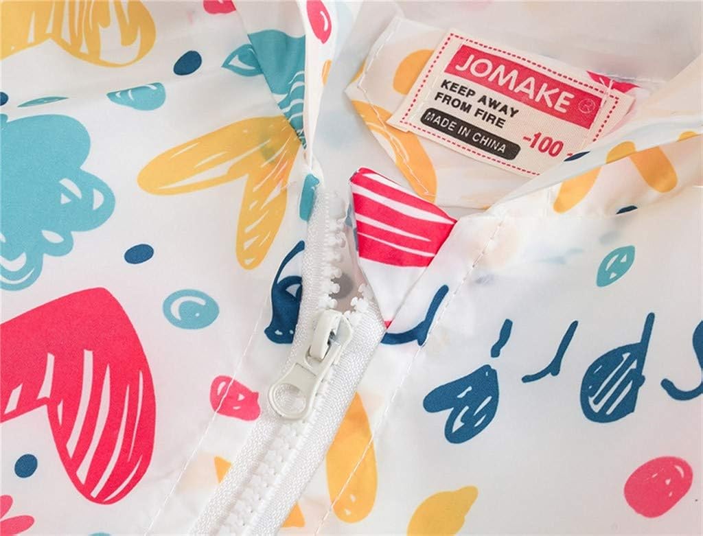 Kehen Boy's Girl's Dinosaur Print Zip Jacket Hooded Windproof Raincoat Toddler Baby Long Sleeve Hoodie Trench Coat (#4 Multicolor, 18-24 Months): Clothing, Shoes & Jewelry