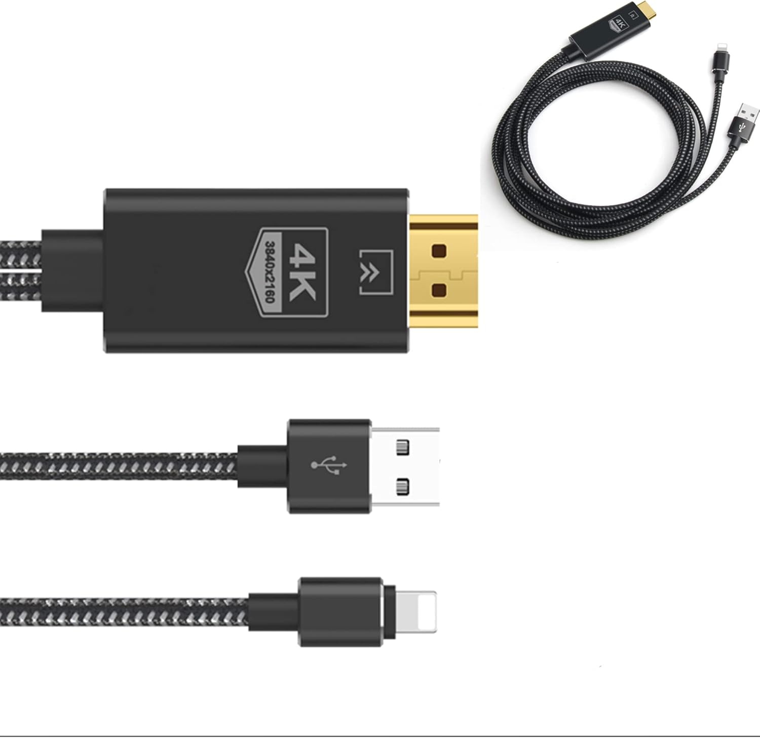 Lightning to HDMI Cable Adapter,MFi Certified 4K Ireland Ubuy