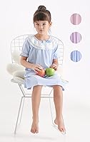 Vista 3 de BANGSAUR Vestido de algodón para niñas, vestido de encaje, vestido de dormir para niña de 3 a 15 años