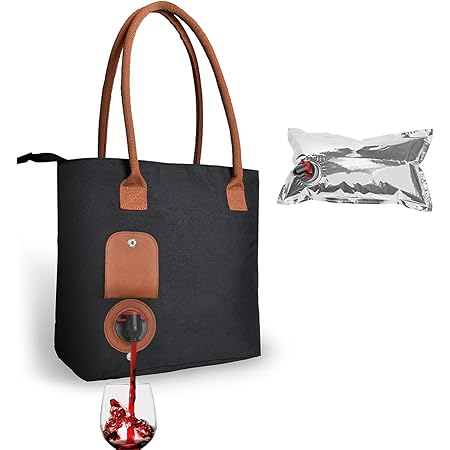 ensacarhi wine tote bolsa