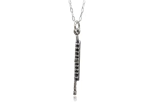Sterling Silver Flute Charm Necklace