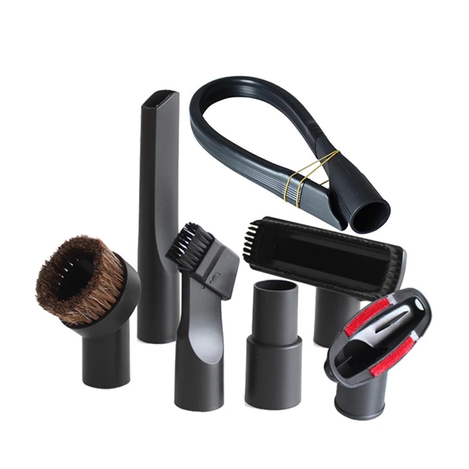 Tête de Brosse d'aspiration de buse d'aspiration Universelle for 32mm 35mm 1 1/4 Pouces 1 3/8 Pouces, Accessoires d'aspirateur, suceur Plat Compatible avec canapé-lit (Color : HXL2129)
