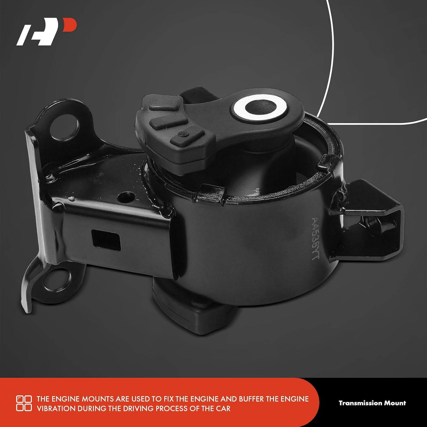 A-Premium Transmission Mount Compatible with Honda Fit 2007 2008 1.5L, Manual Transmission