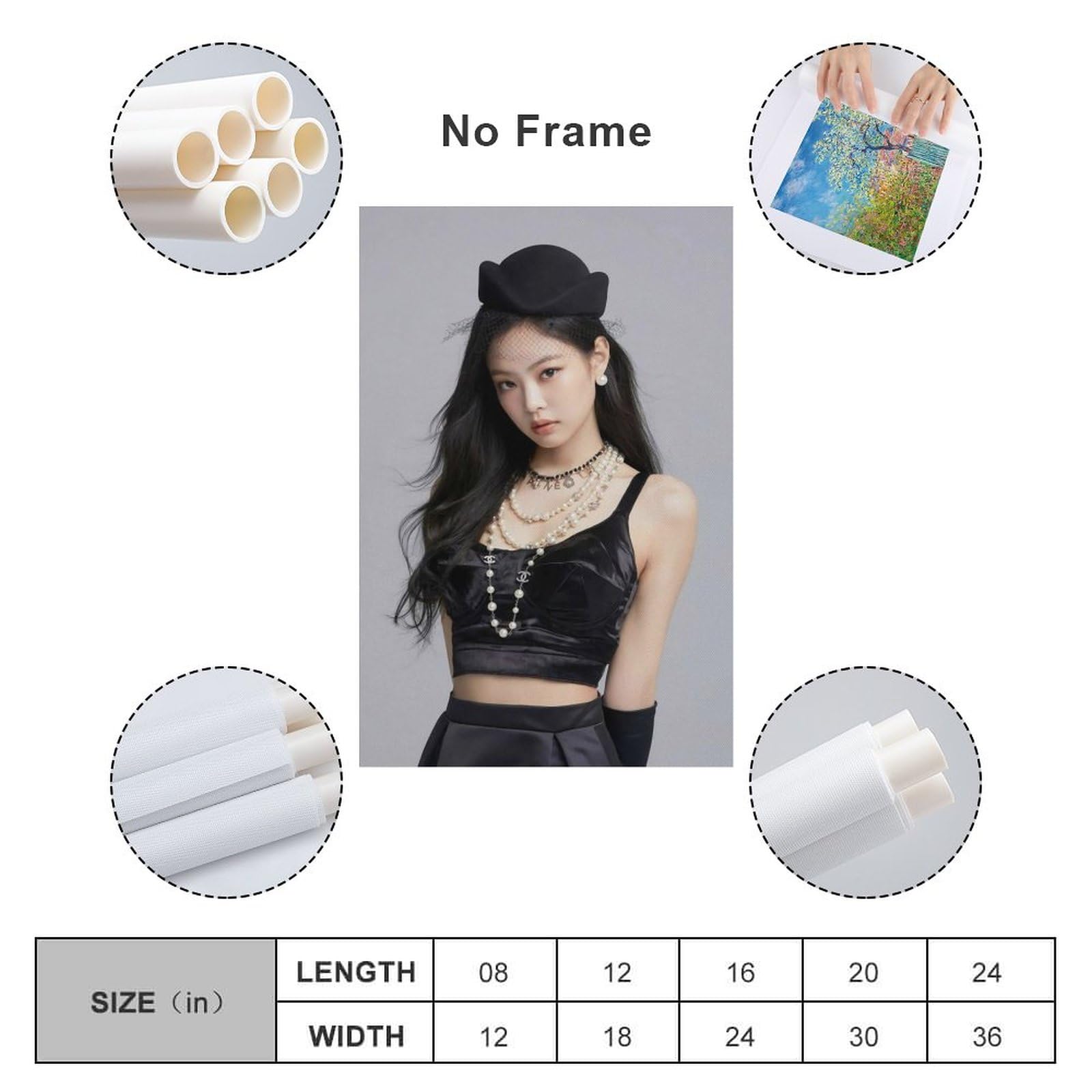 Amazon.co.jp: Blackpink Kim Jennieキム・ジェニ ポスター 韓流