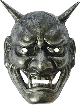 Amazon.co.jp: [IMPACTオンライン] 般若 鬼 お面 魔除け 厄除け