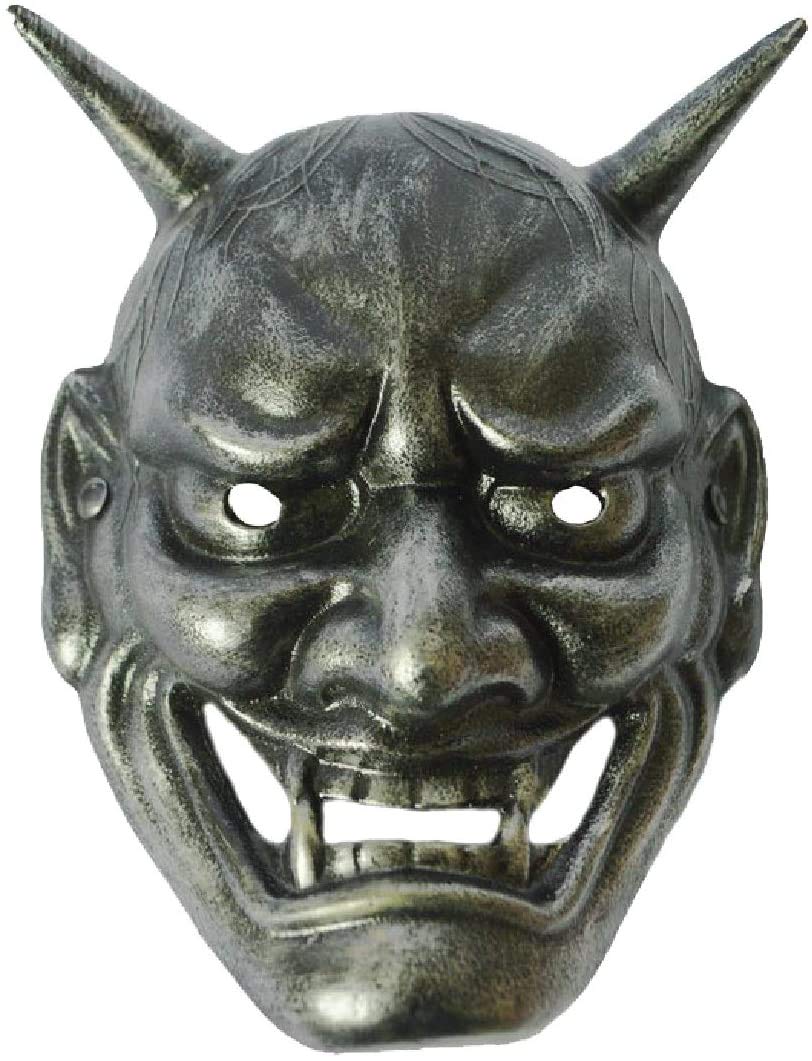 Amazon.co.jp: [IMPACTオンライン] 般若 鬼 お面 魔除け 厄除け