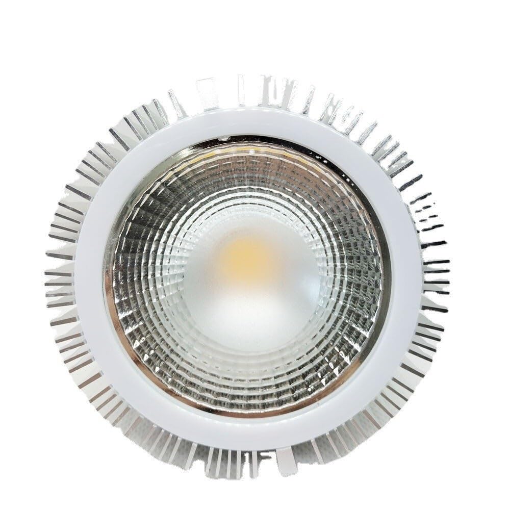 HongHeFu Paquete de 6 focos LED COB de 7 W, PAR30, E27, CA 85-265 V, carcasa de aluminio no regulable(Cool White 6000K)