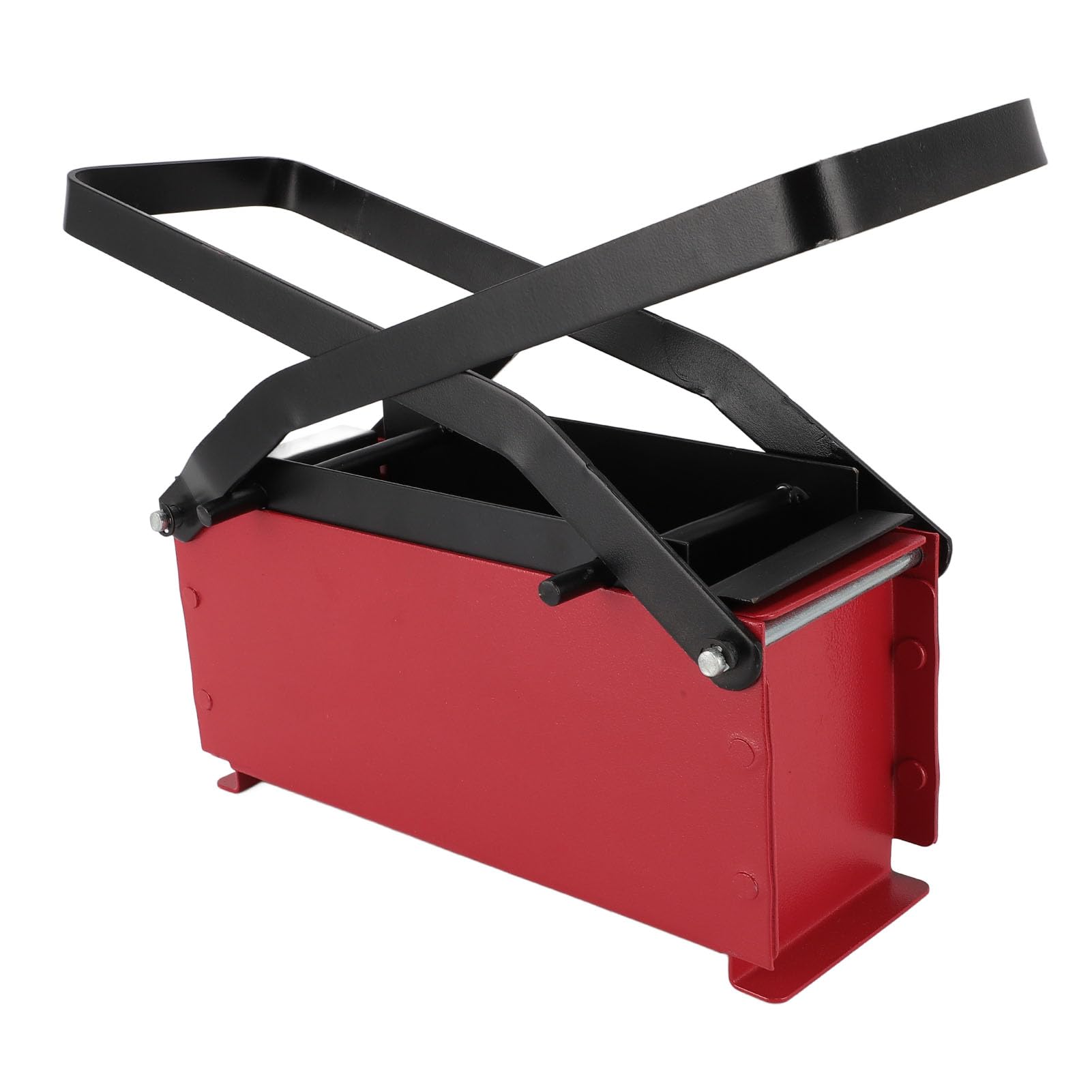 Aramox Macchina per Mattoni di Carta Macchina per Tronchi di Carta in Ferro Pressa Manuale per Caminetto Domestico Stufa Design Compatto Multifunzione per Giornali Segatura Fondi di caffè Foglie di