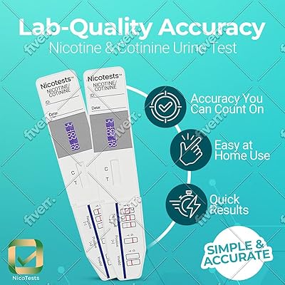 Kit de test de nicotine/tabac pour la détection de Benin