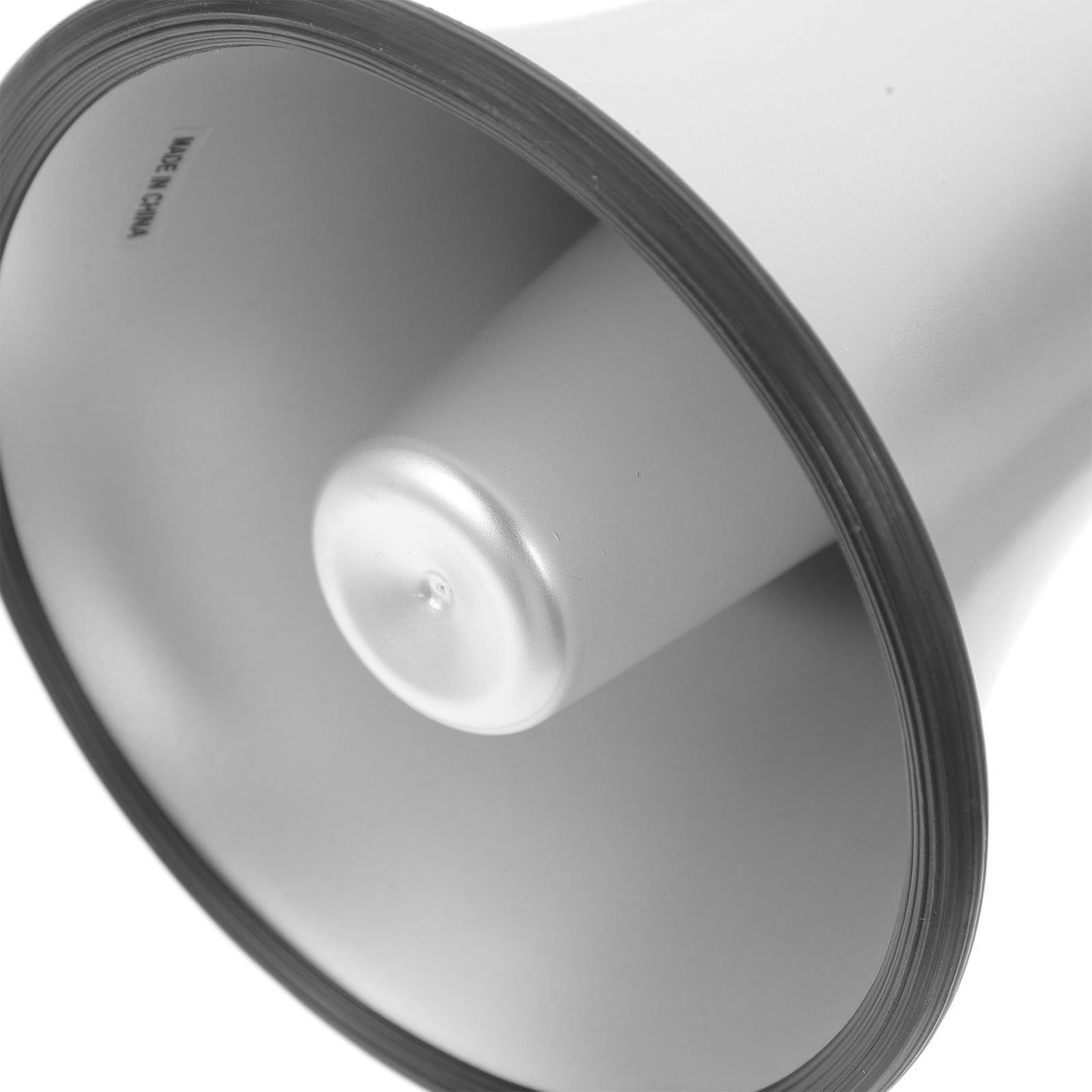 Toyvian Megafono Bullhorn Portatile per Cheer Volume Potente e Comunicazione Chiara in ABS Argento, per Uso Quotidiano e Feste 25w di Potenza