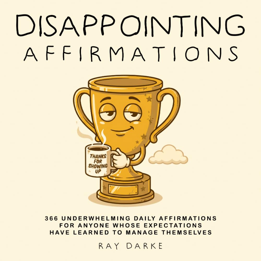 Disappointing Affirmations: 366 Underwhelming Daily Affirmations — The Perfect Gag Gift for Coworkers, White Elephant for Him & Her and Anyone Whose Expectations Have Learned to Manage Themselves