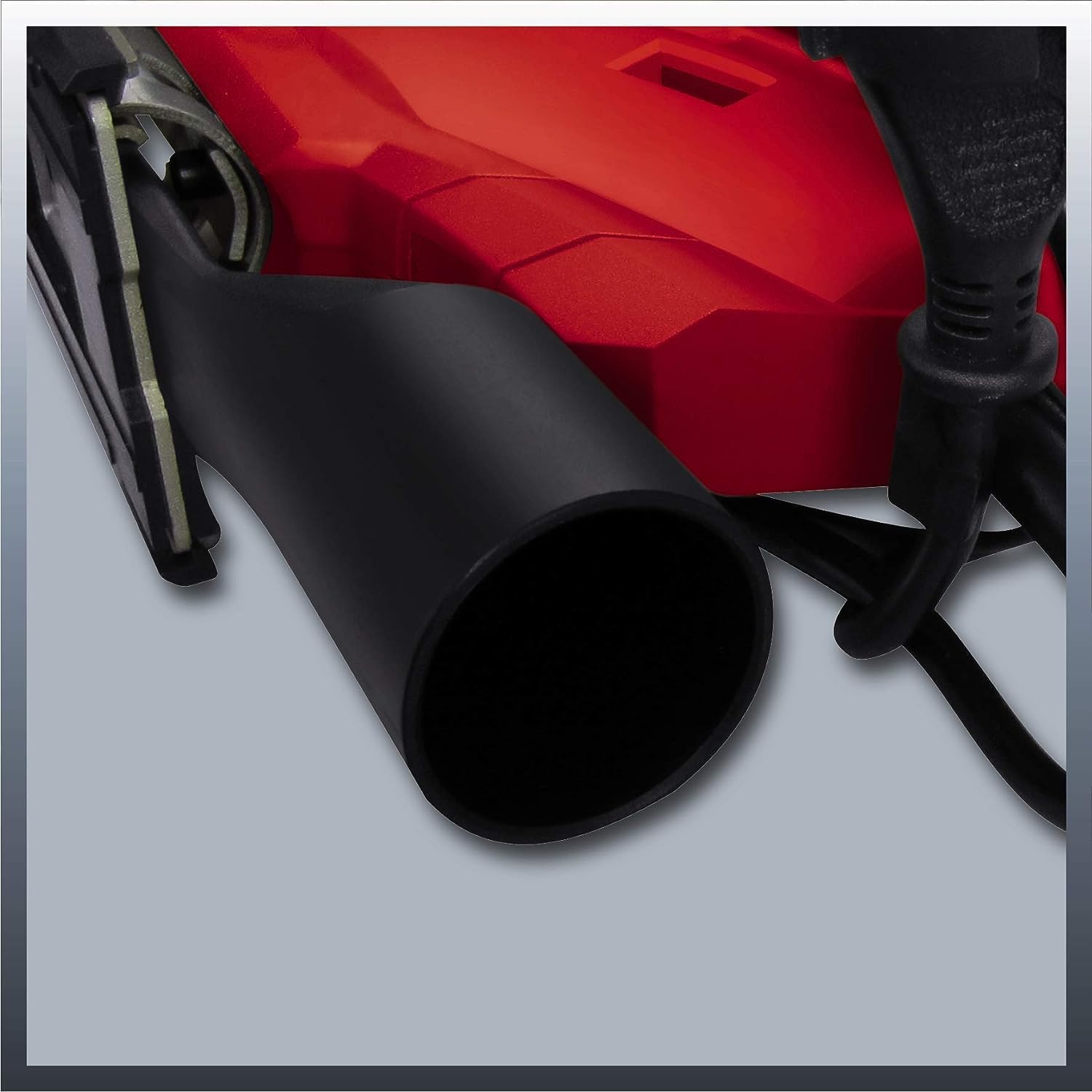 Einhell caladora con cable - TE-JS 100. 750 W, 800-3000 carreras de 1/min, profundidad de corte máx. de 100 mm, función de soplado de polvo, luz LED, incl. maletín de transporte