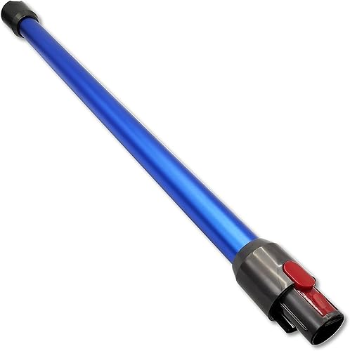 Varita de liberación rápida, tubo de extensión compatible con aspiradoras inalámbricas Dyson V7, V8, V10, V11, V15, Pieza de repuesto prémium (azul)
