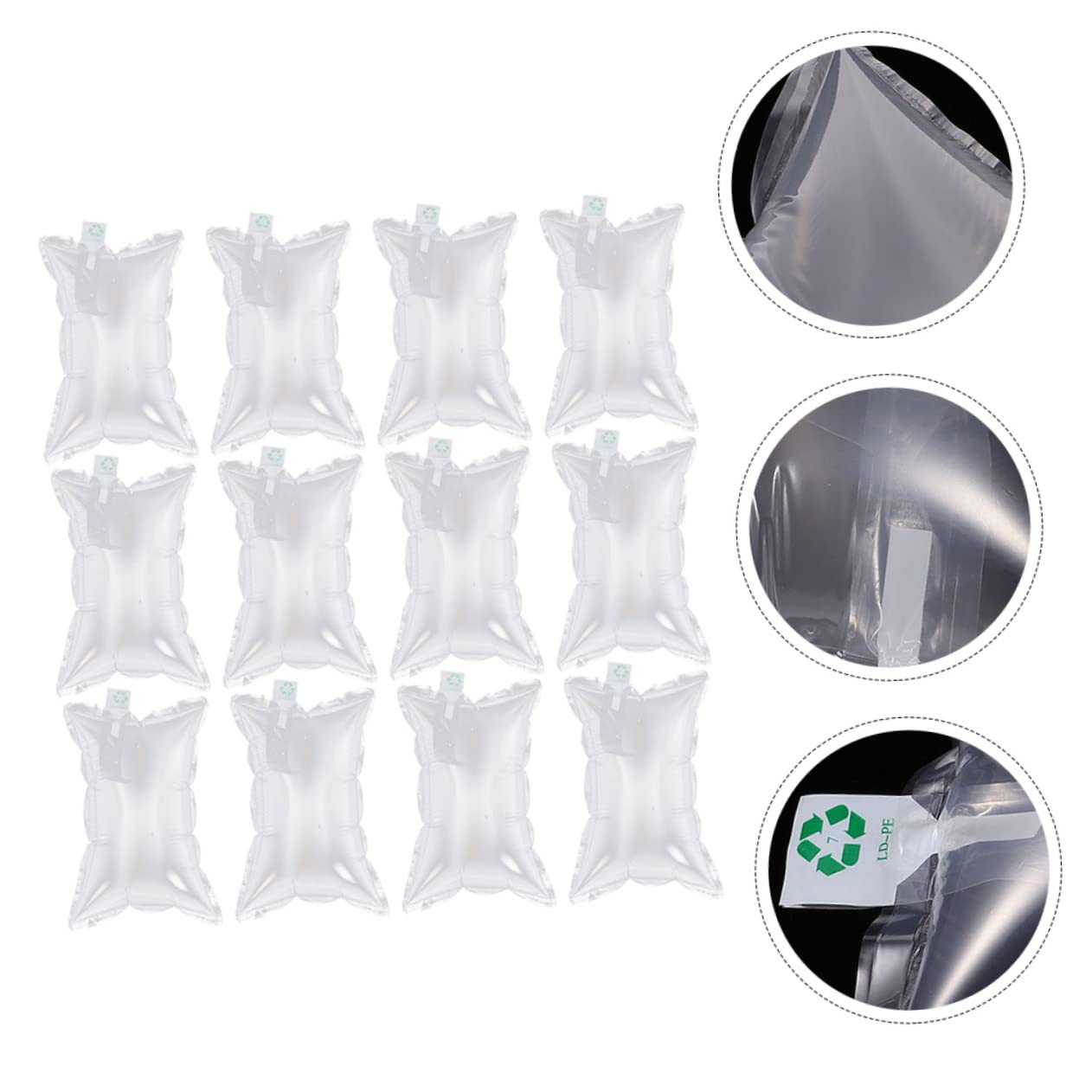 Housoutil Lot de 50 Coussins Gonflables en Pa et Pe, Pratiques Transport Voyage, Protection pour Emballage et Expédition