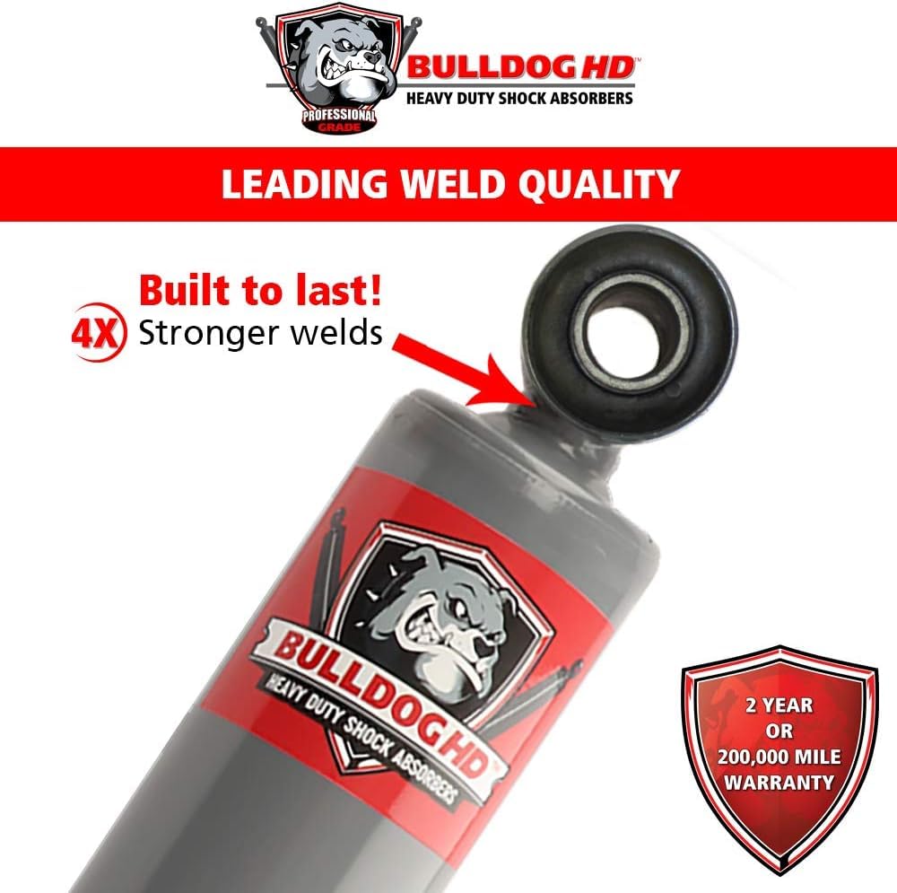 Amazon.com: Bulldog HD HD1215-0167 Heavy Duty Front Shock Absorber