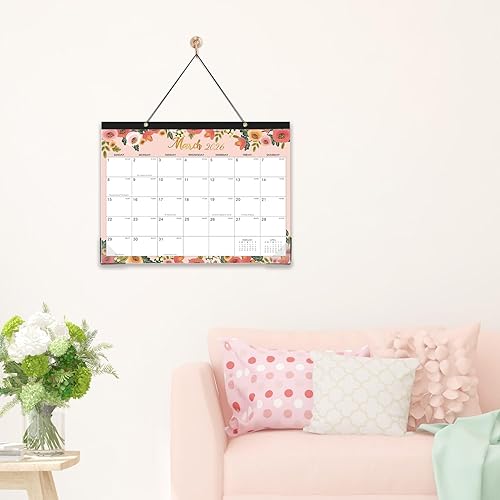 Miniatura 8 de Calendario de escritorio 2023-2024, calendario mensual de escritoriopared 2023-2024, 2 en 1, 16.8 x 12 pulgadas, julio de 2023 a diciembre de 2024,