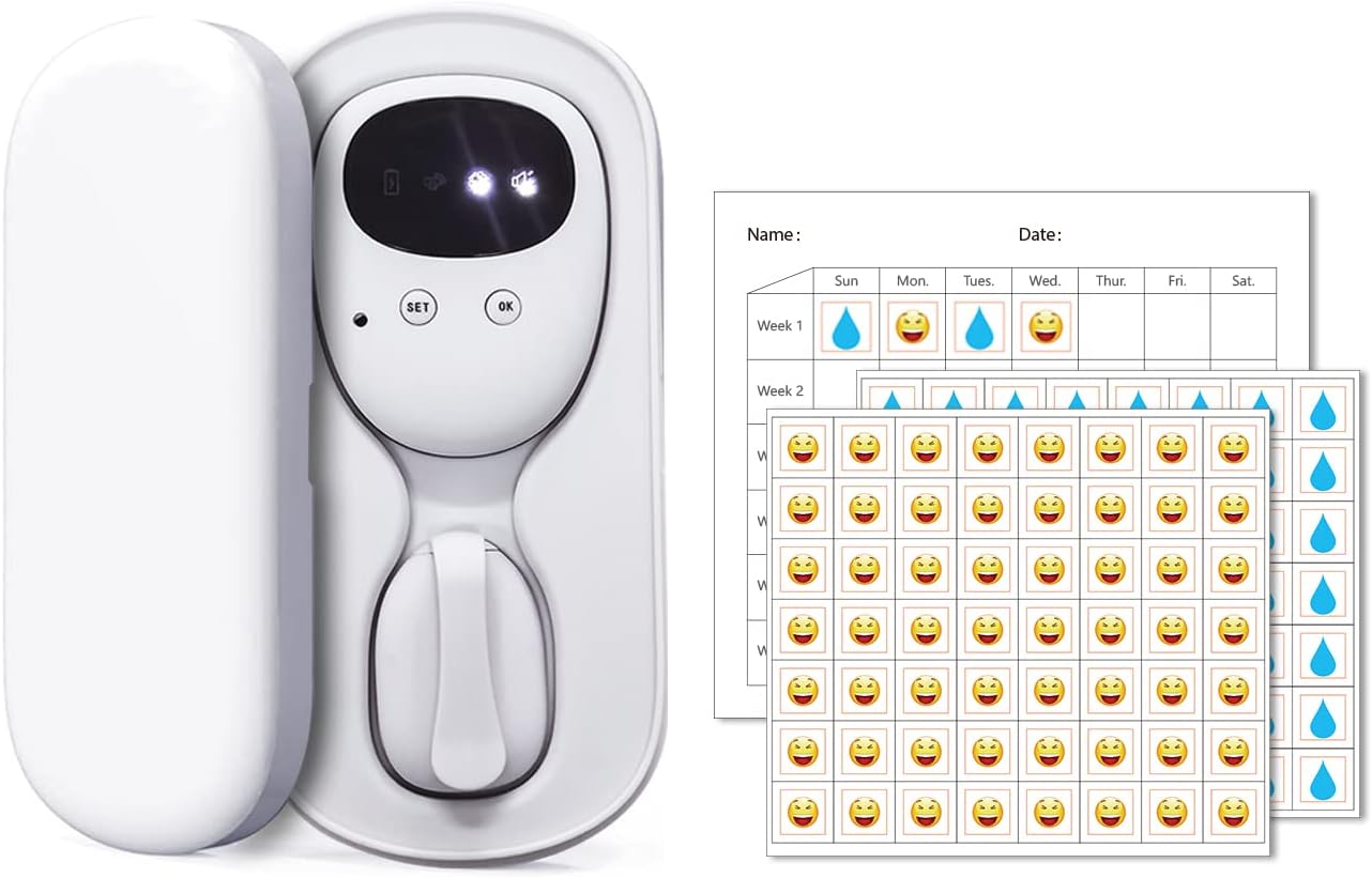 Bedwetting Sensor Monitors for Kids, Wireless Nighttime Pee