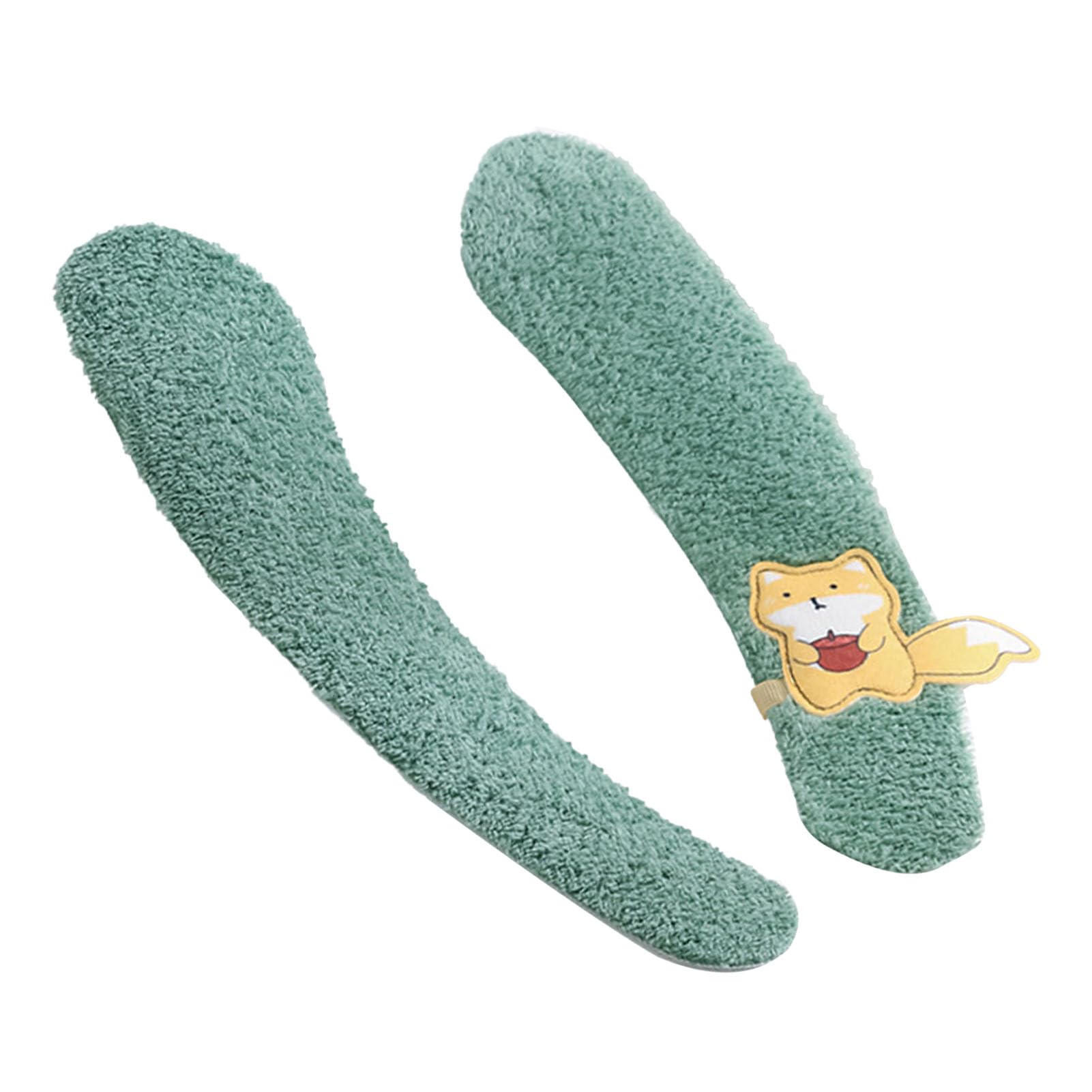 Plush Toilet Seat Cushion Warm, Thick Washable Hygienic, Nonmarking Adsorption Cuttable Design for Universal fit