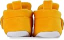 Neska Moda Set Of 3 Pair Baby Boys & Girls 6 To 12 Months Velvet Booties(Baby Pink,Yellow,Blue)-BT785andBT786andBT787 gallery image