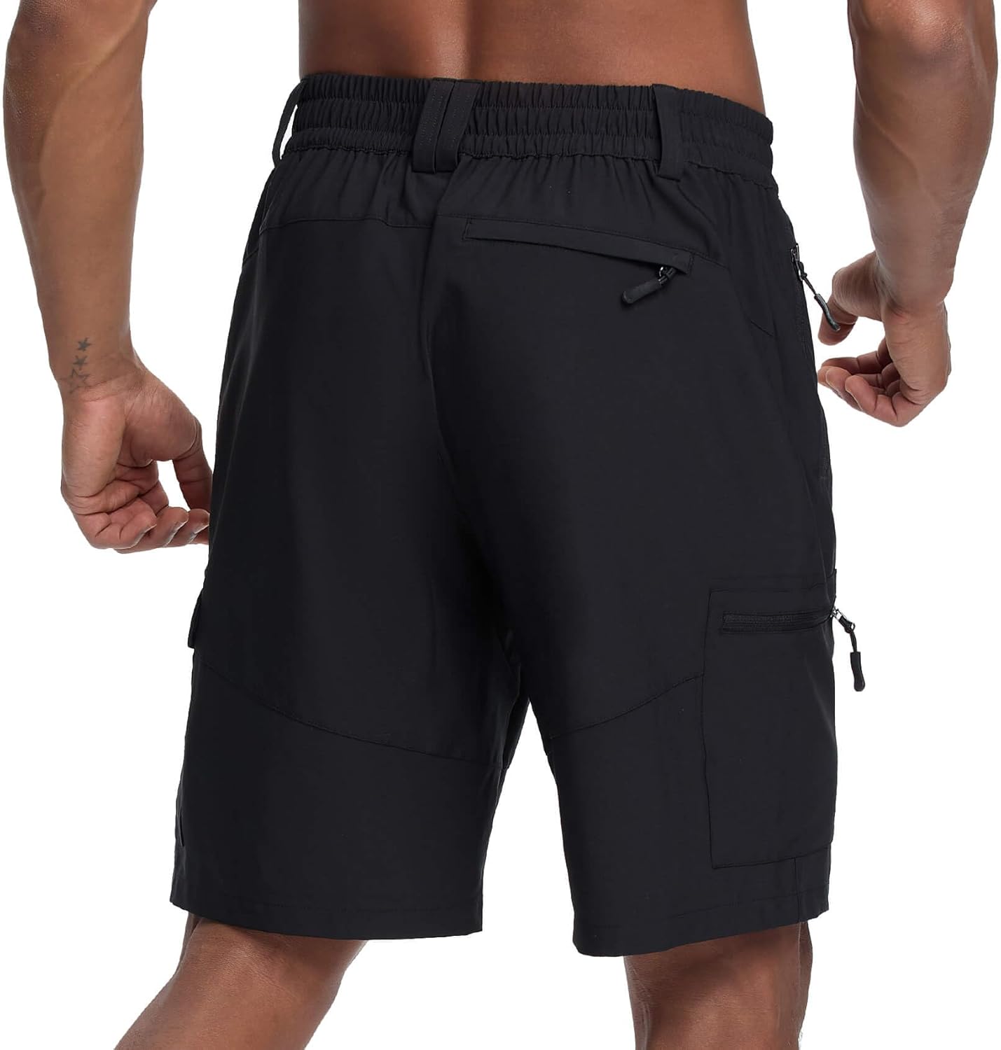 HOTSUIT Quick Dry Men's Lightweight Hiking Casual Cargo 9" Shorts with 5 Pockets - Image 6