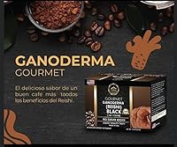 Vista 6 de Eternal Gourmet Ganoderma (REISHI) Café negro 2 en 1 fabricado en Estados Unidos Cafe Negro con ganoderma Eternal (paquete de 2)