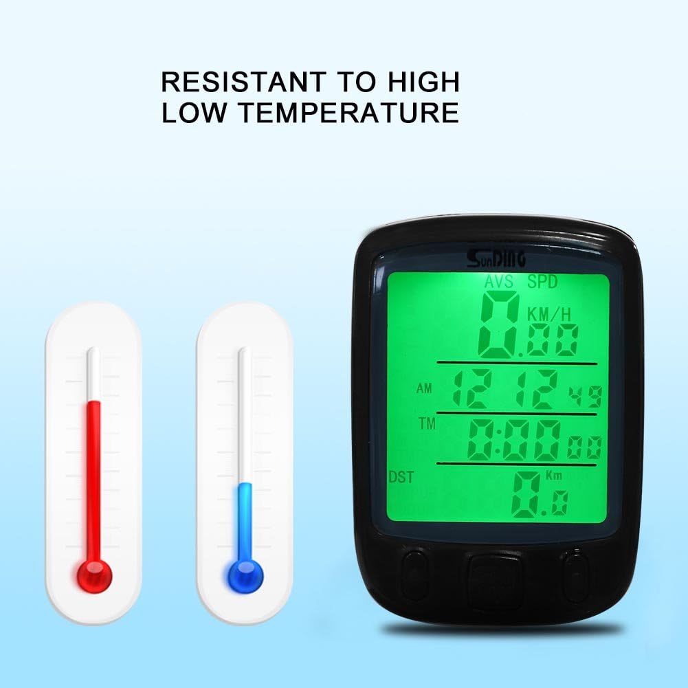 DEWIN Bike Computer, Outdoor Cycling Waterproof Bike Speedometer Bicycle Accessory : Sports & Outdoors