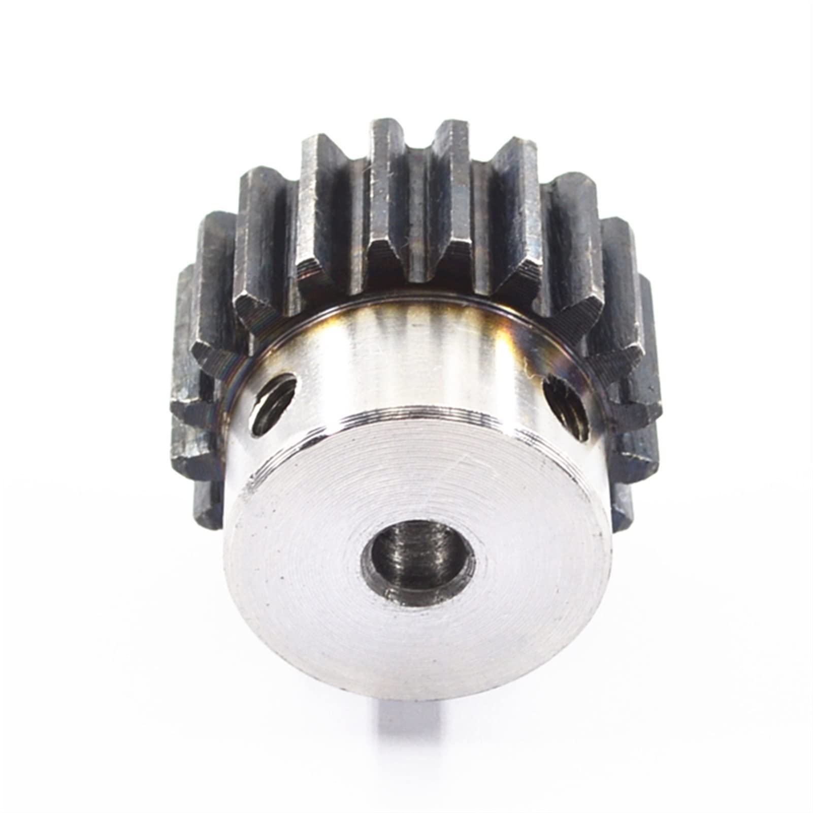 Pinion Gear, Pinion Gear 1pcs Spur Gear Pinion 2 Module 10T 12T 13T 14T 15T 16Teeth Gear 45 Steel Pinion Gear Gear Rack Transmission Motor Gears bore Shaft(10 Teeth)