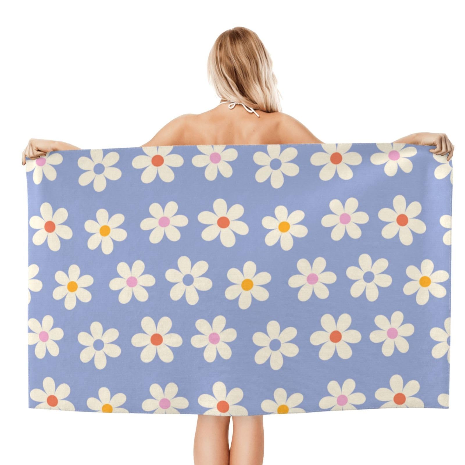 Amazon.co.jp: カラフルなデイジービーチタオル – 速乾性吸収性 Amazon.co.jp: カラフルなデイジービーチタオル – 速乾性吸収性