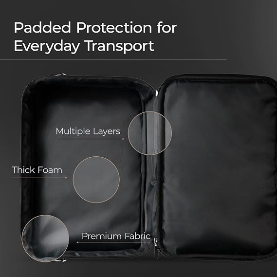Carry Bag for Valeton GP-200 Multi-Effects Processor Padded Protective Case with Shoulder Strap, Accessory Pocket & Water-Resistant Exterior