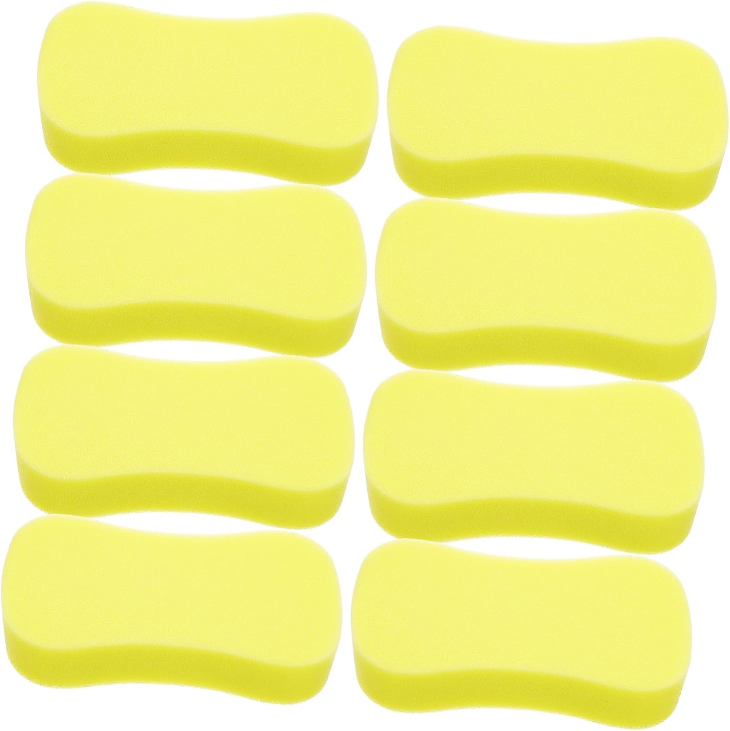 10Pcs Non Scratch Car Washing Sponges Multi Functional High Density Cleaning Sponges for Vehicles Home Office Quick Foaming Dirt Capture