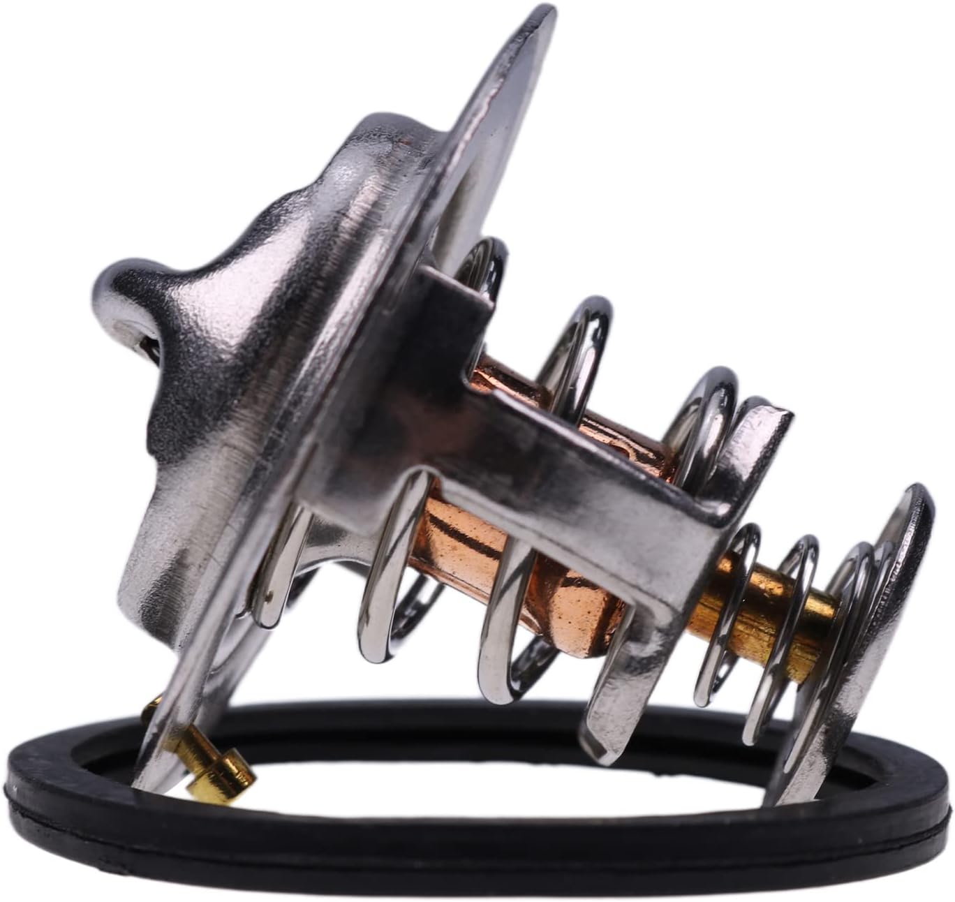 Thermostat 1C011-7301-0 1C011-73010 Compatible with Kubota V3300 V3600 V3800 M-Series KX080-4 KX080-3 SSV75 SVL75 SVL90 SVL95 M8200 M8540HD M8560 M9000 M9540DT