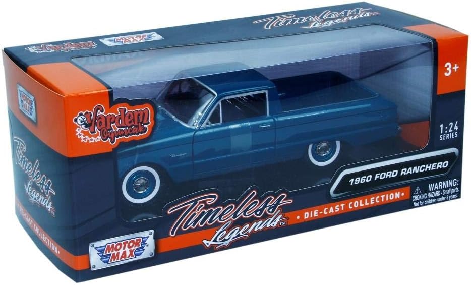 Motormax MM79321TQ 1960 Ford Ranchero Vehicle – Blue