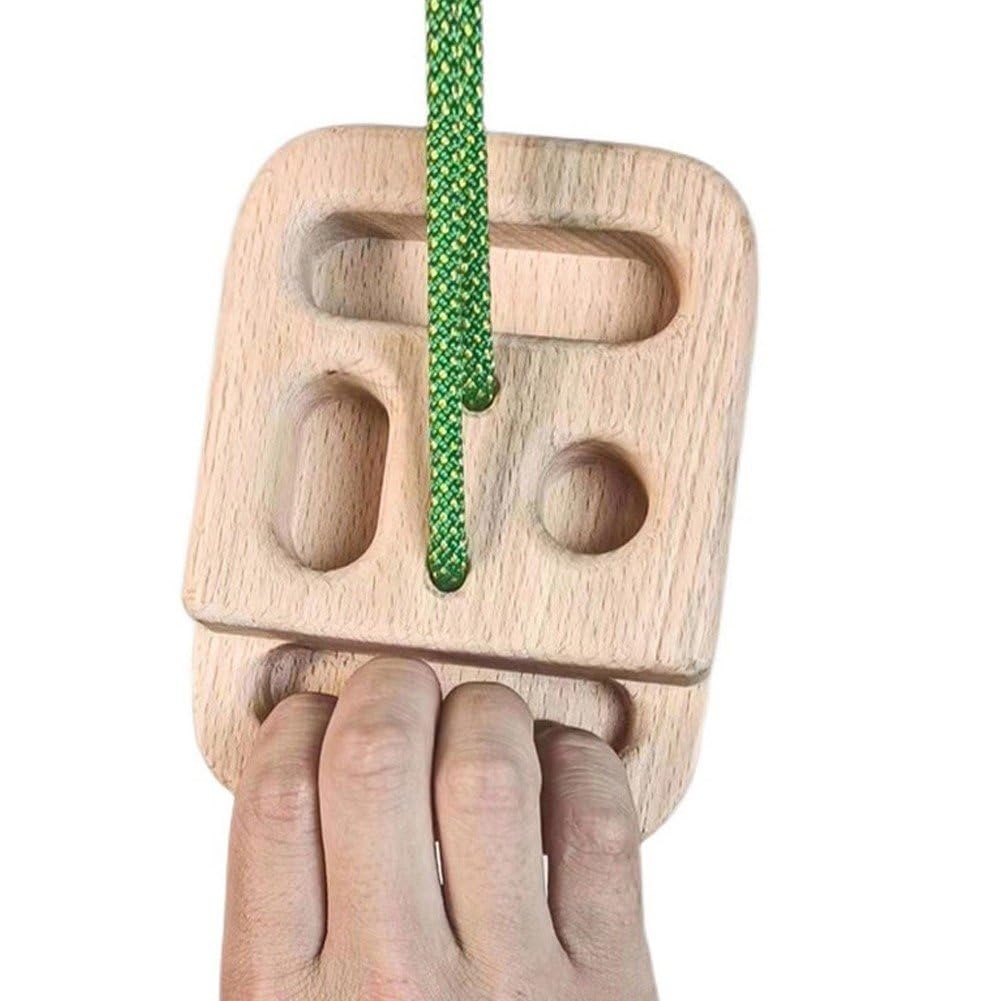 Hangboards De Escalada, Diapasones Portátiles con Cuerdas para Entrenamiento De Escalada, Tablas De Escalada Profesionales para Fortalecer Los Dedos En Escalada En