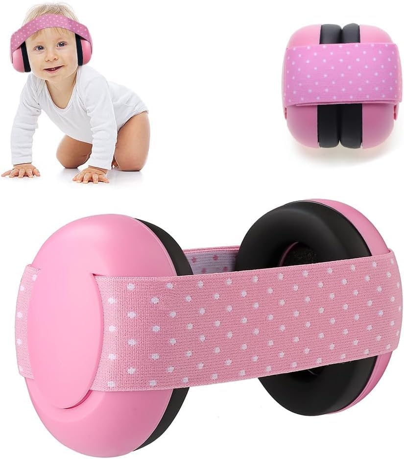 JITIFAZH Baby Ear Defenders, 0-36 Months Baby Noise Cancelling Headphones