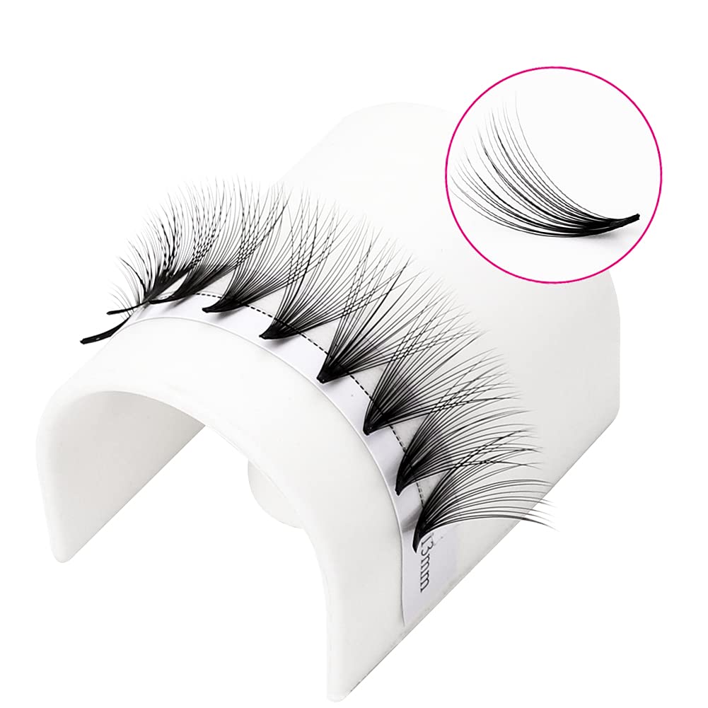 Volumen Ruso 10D 0.07mm C Curl 15mm Prefabricados Extensiones de Pestañas Volume Lashes Extension Ruso Pestañas — view 231