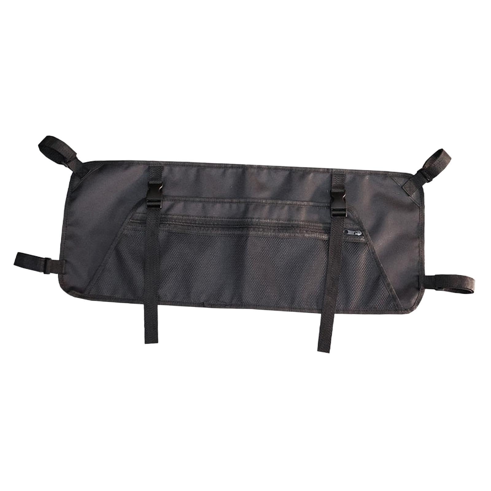 Bolsillo lateral para vagón, bolsa de almacenamiento fácil de instalar, para carrito ligero, para camping, playa, al aire libre, soporte esencial para artículos diversos, accesorio conveniente