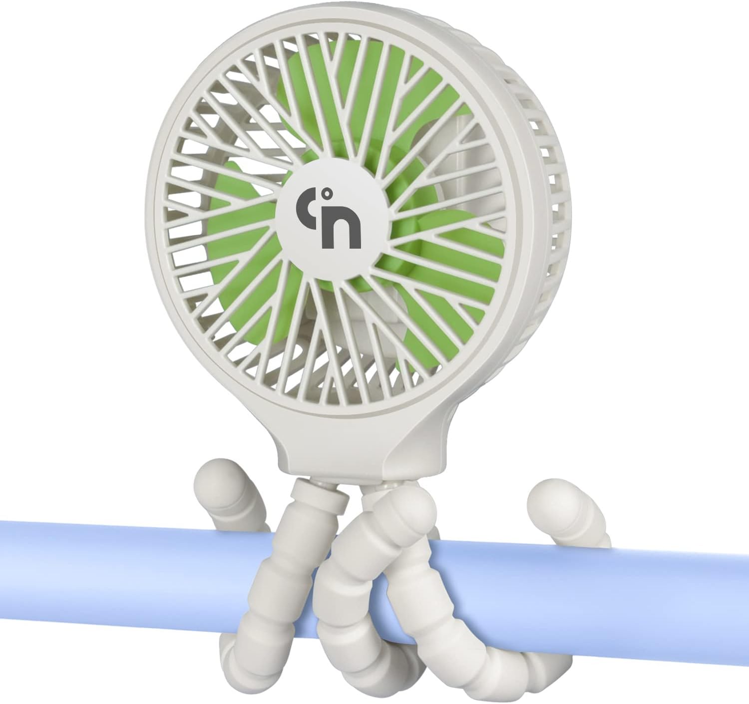 HomeLifairy Stroller Fan Rechargeable Personal Portable Fan Battery Fan Clip On Fan Handheld Car Seat Fan for Baby Small Desk USB Mini Fan for Stroller Accessories Crib Car Rides