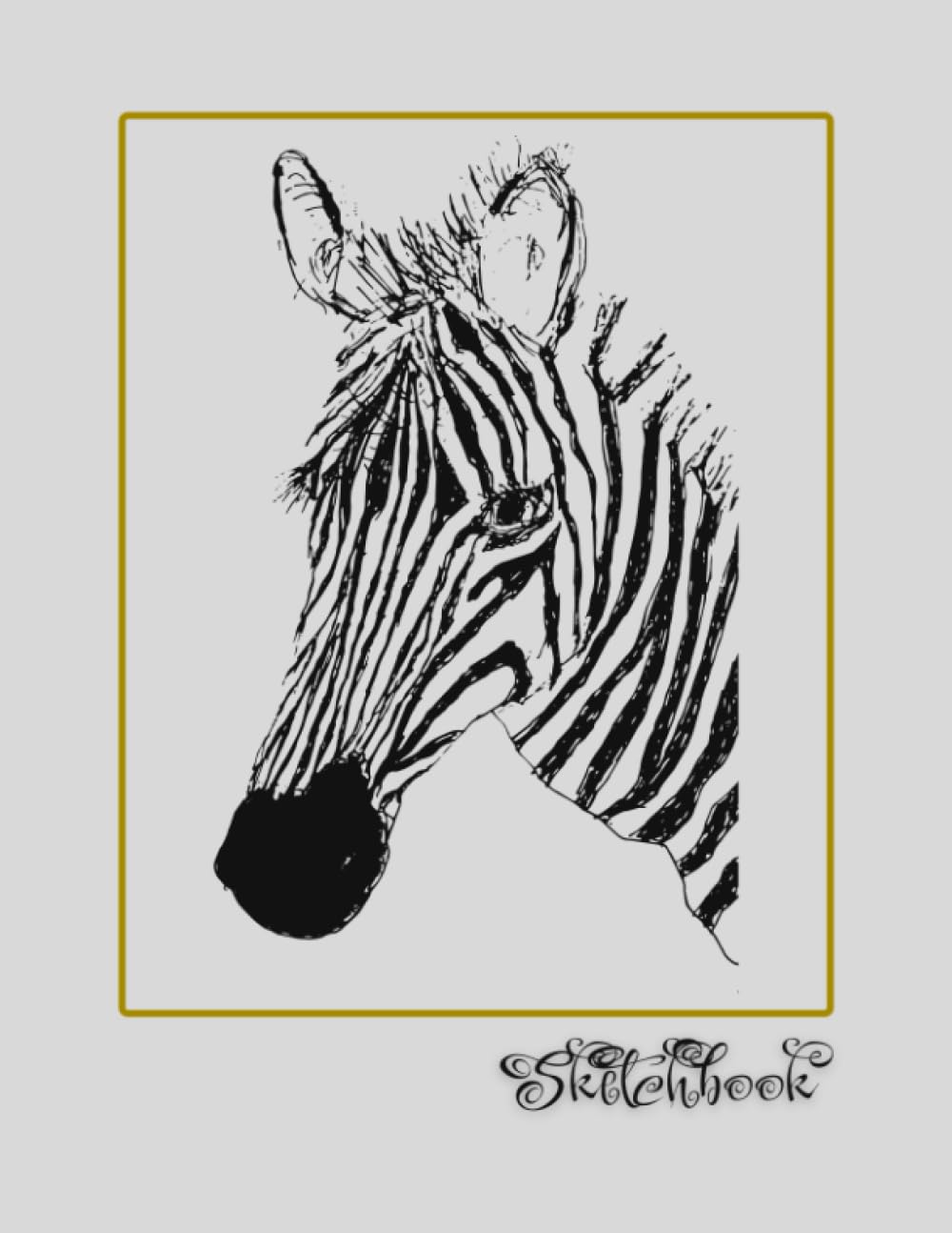 Sketchbook: African Wildlife Sketch, Large 8.5" x 11", 110 Pages, Perfect for Everyone, Crayons, Pencils, Drawing and Sketching