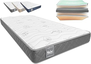 Don Ruhezeit MULHACEN Matratze, Ausziehbett, Memory-Schaum, Höhe ± 15 cm, 75 x 200 cm