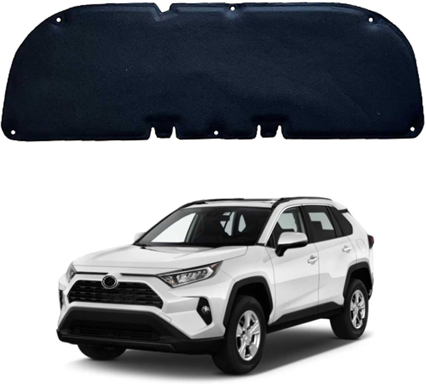 Panel insonorizante de capó de 10mm para Toyota RAV4: solucione el calor y ruido del motor