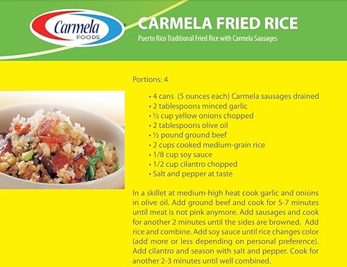 Miniatura 8 de Carmela Vienna Sausages  Salchichas Carmela (Pack 3)