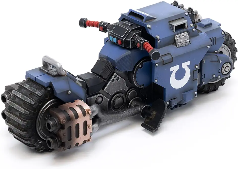 JOYTOY Warhammer 40k Ultramarines, Ultramarines Outriders 1/18 Action Figure, Dedicated to You Who Love Collecting