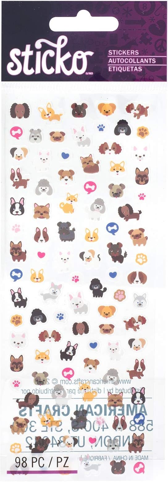 Sticko Tiny-Dog (98 Pieces) 8600074, Other