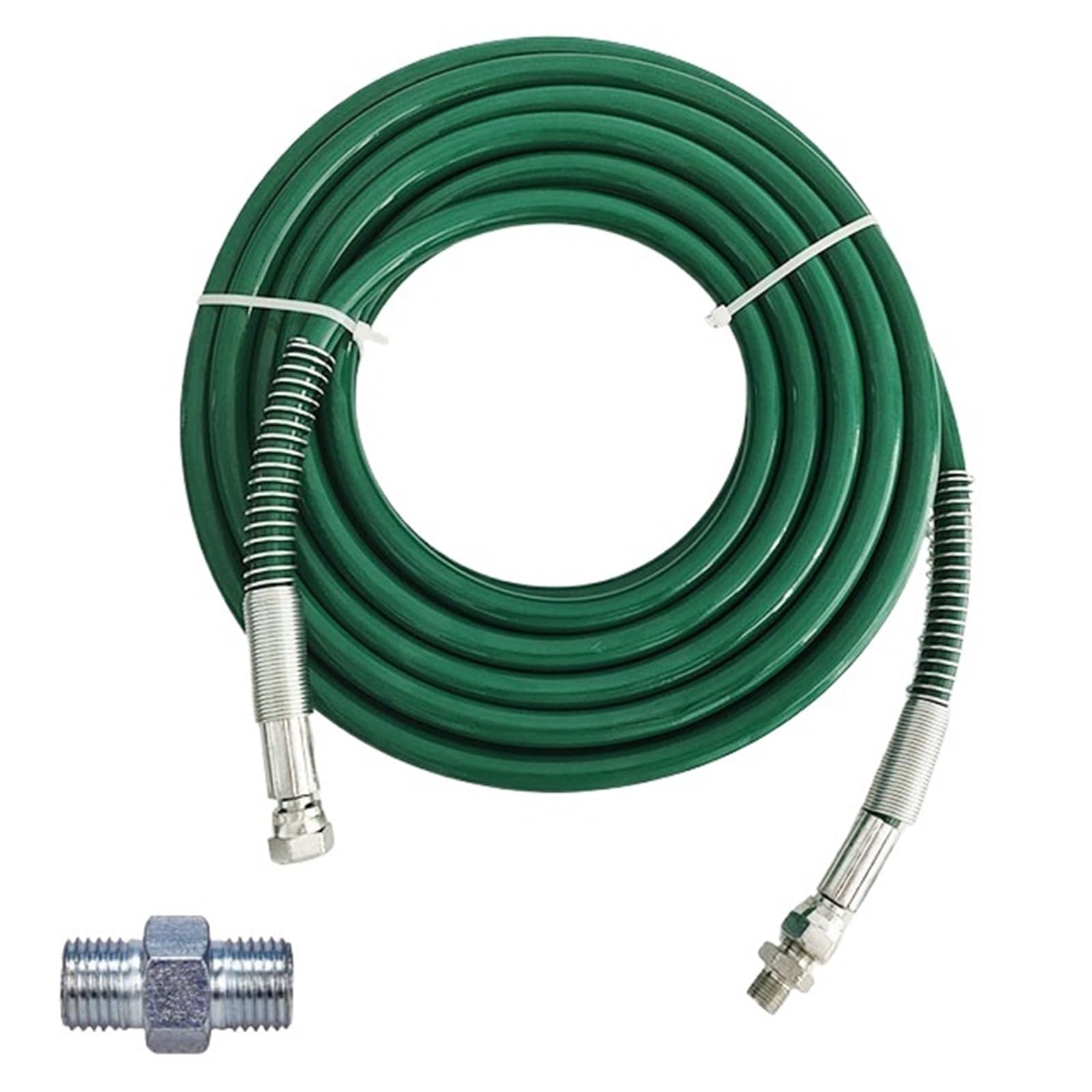 Węże do natrysku wysokociśnieniowego, Airless Paint Sprayer Hose 1/4 Inch High-Pressure Double-Layer Fiber Green 0.5m-40m(20M)