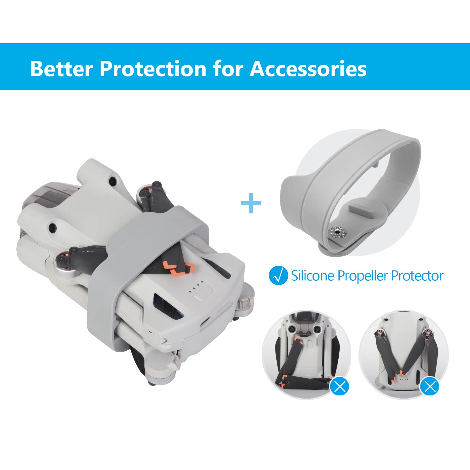 JSVER Mini 3 Pro 3 Étui Portable EVA Dure Cas pour DJI Mini 3 Voyage Espace de Rangement Sac de Transport pour DJI 3 Pro Housse Accessoires-Noir