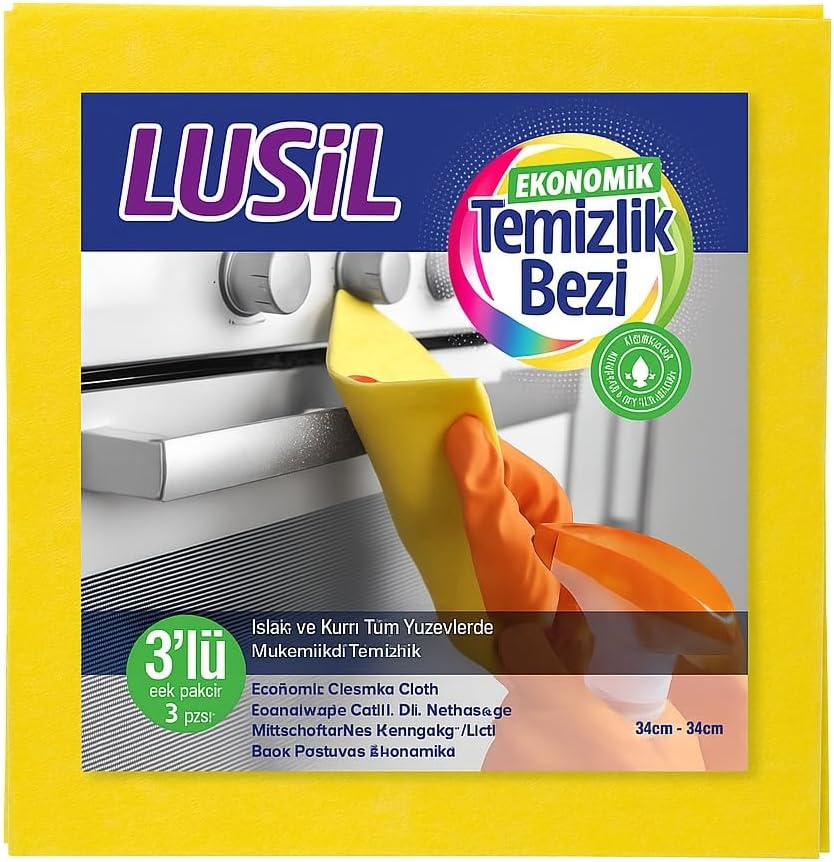 Lusil Temizlik Bezi 34 cm