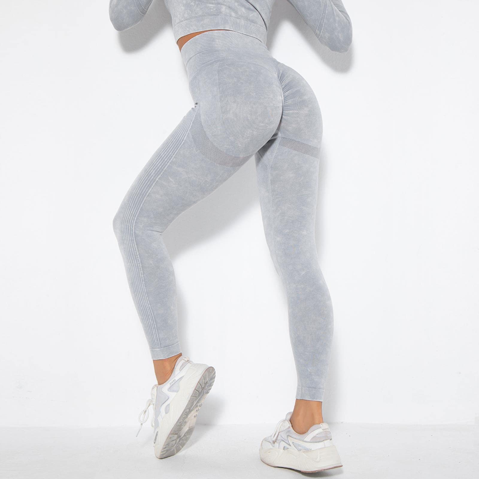 Pantalones de Yoga para Mujer, Ropa Deportiva para Correr, Mallas elásticas para Levantamiento de Pesas, Mallas sin Costuras, Pantalones de Ejercicio para Gimnasio, Sentadillas